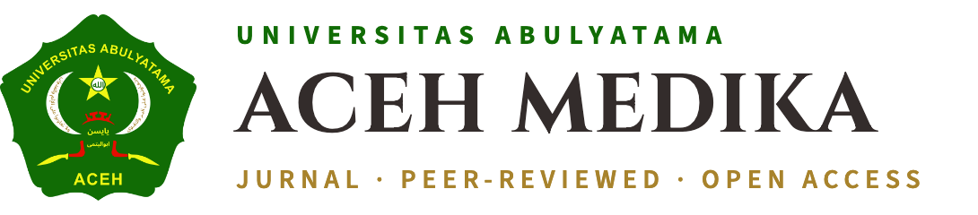 Jurnal Aceh Medika, Universitas Abulyatama